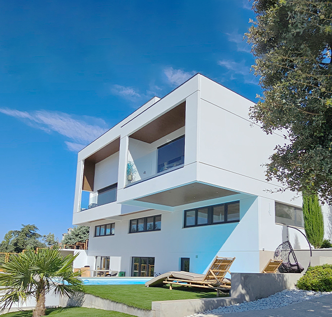 Construir una casa prefabricada ¿una planta o dos?